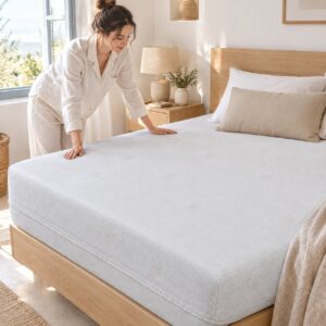 Κάλυμμα στρώματος Cotton / Ματλασέ ALOE VERA